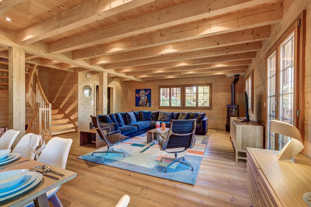 Chalet Le Chapeau Ла Цумаз Екстериор снимка