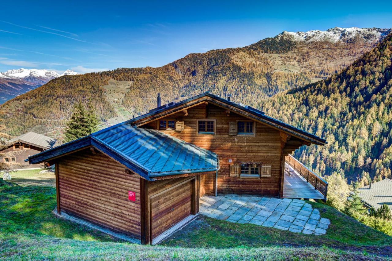 Chalet Le Chapeau Ла Цумаз Екстериор снимка