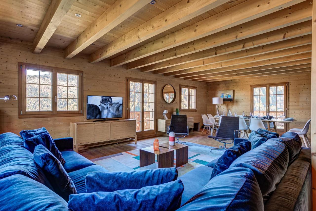 Chalet Le Chapeau Ла Цумаз Екстериор снимка