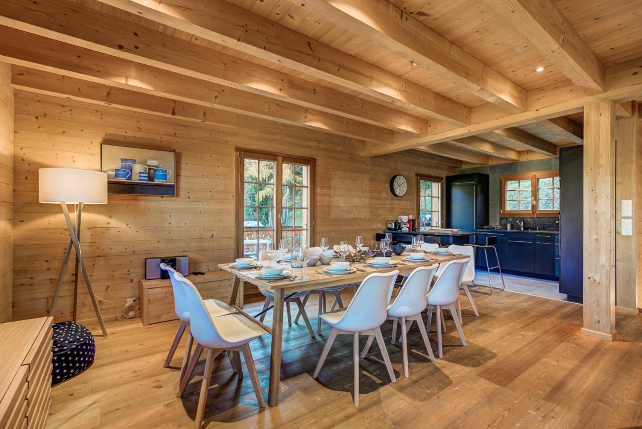 Chalet Le Chapeau Ла Цумаз Екстериор снимка