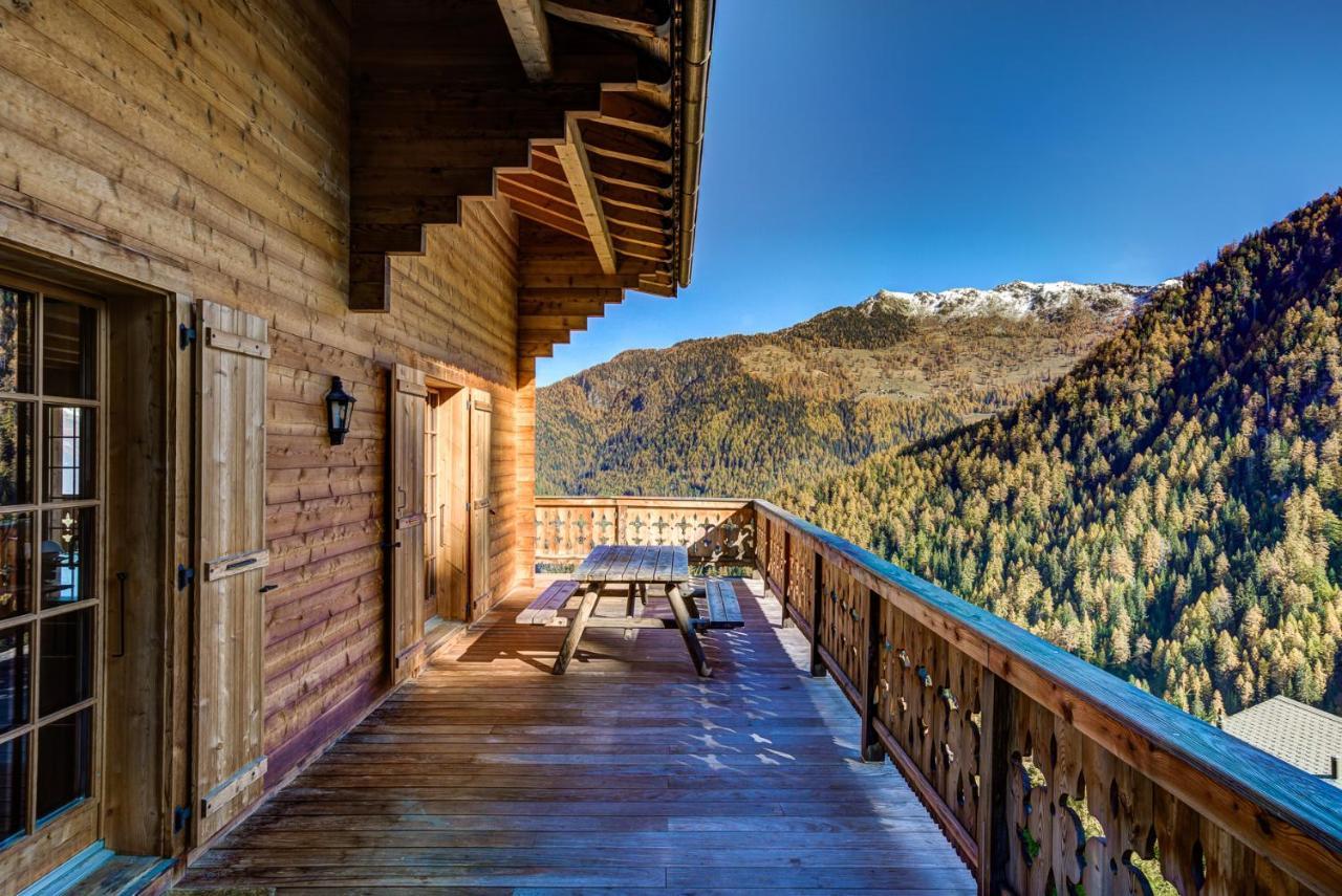 Chalet Le Chapeau Ла Цумаз Екстериор снимка