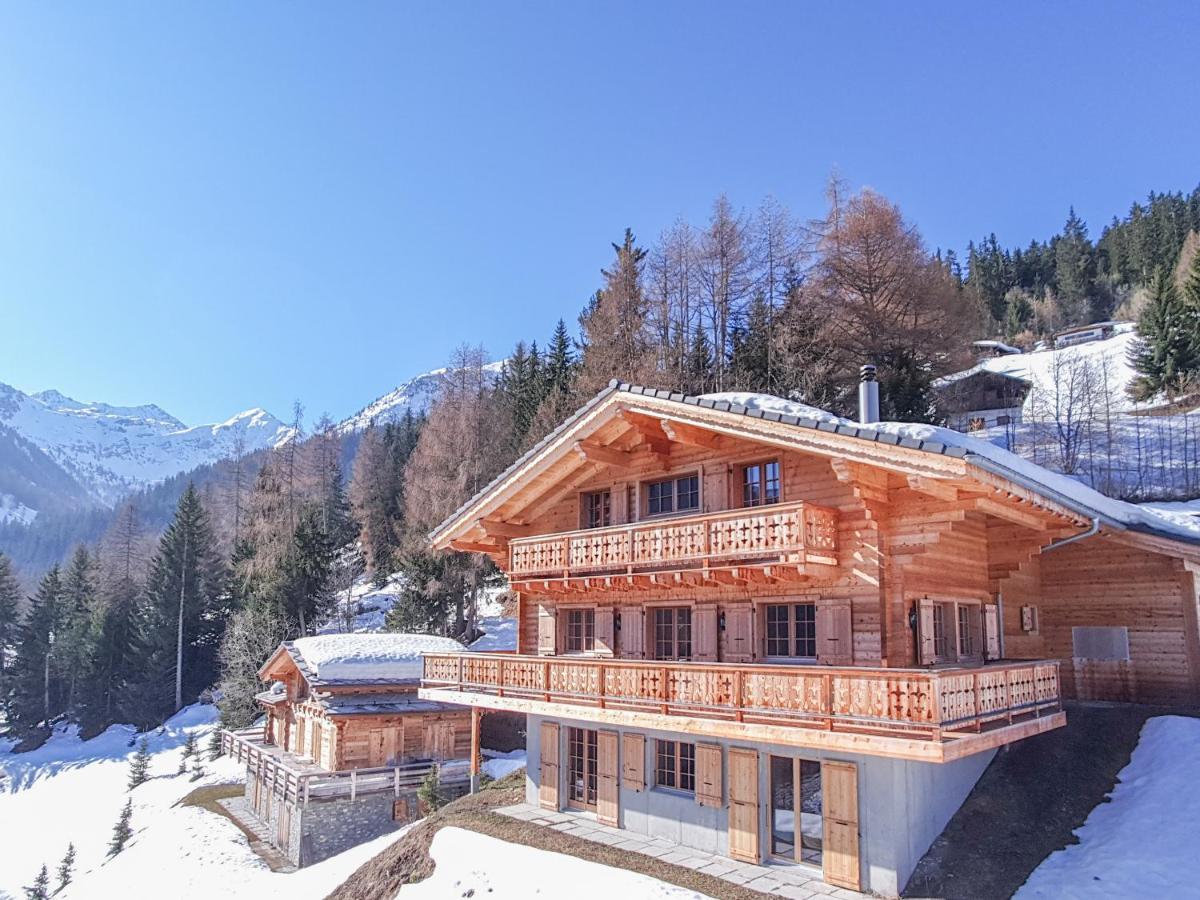 Chalet Le Chapeau Ла Цумаз Екстериор снимка
